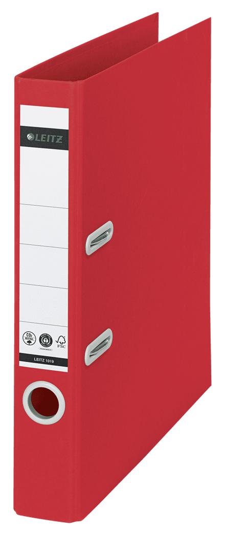 Leitz 10190025 raccoglitore ad anelli A4 Rosso