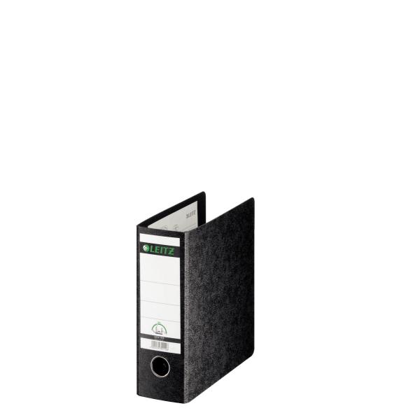 Leitz Cardboard binder raccoglitore ad anelli A5 Nero