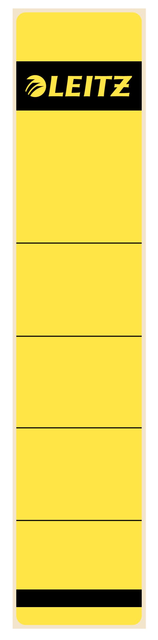 Leitz 16430015 etichetta autoadesiva Rettangolo Giallo 10 pz