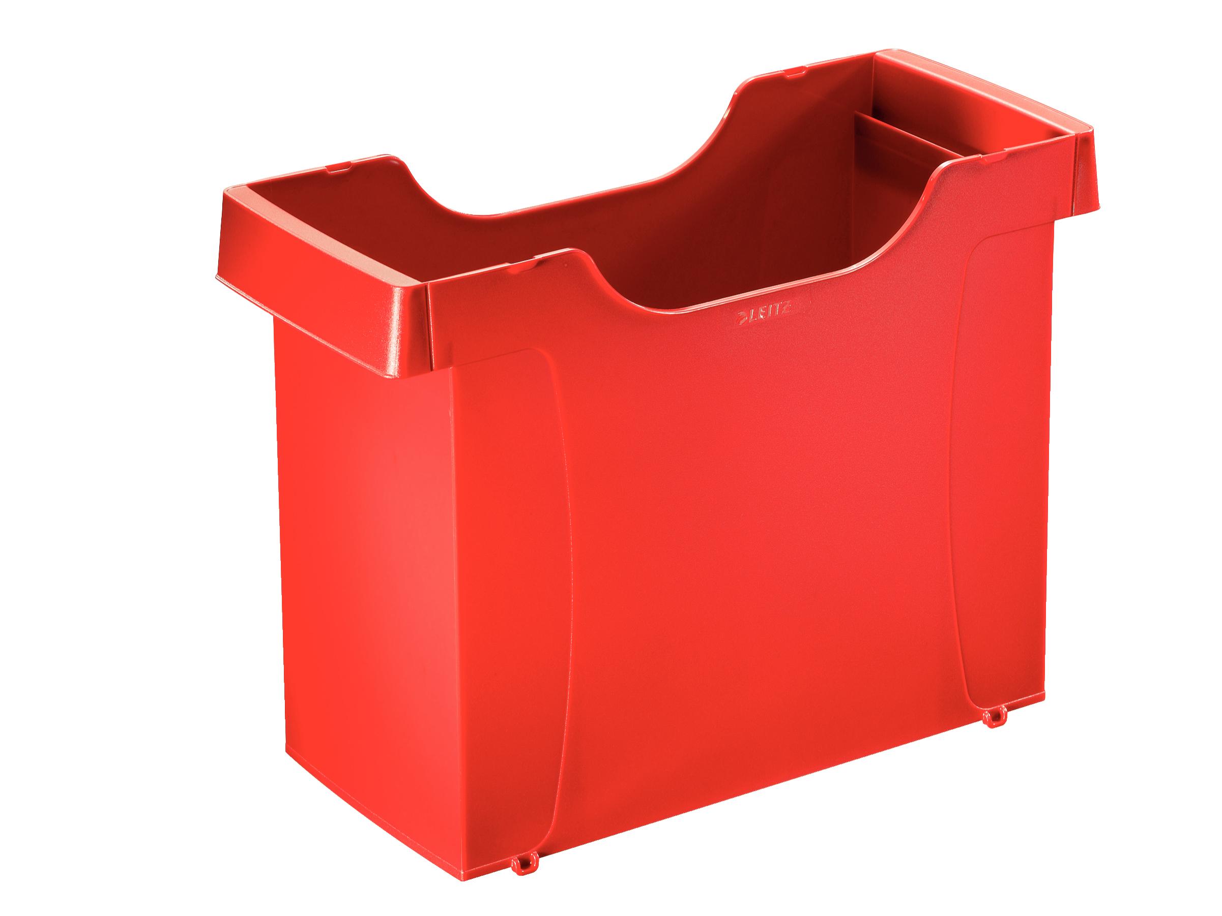 Leitz Plus scatola per la conservazione di documenti Polistirolo Rosso