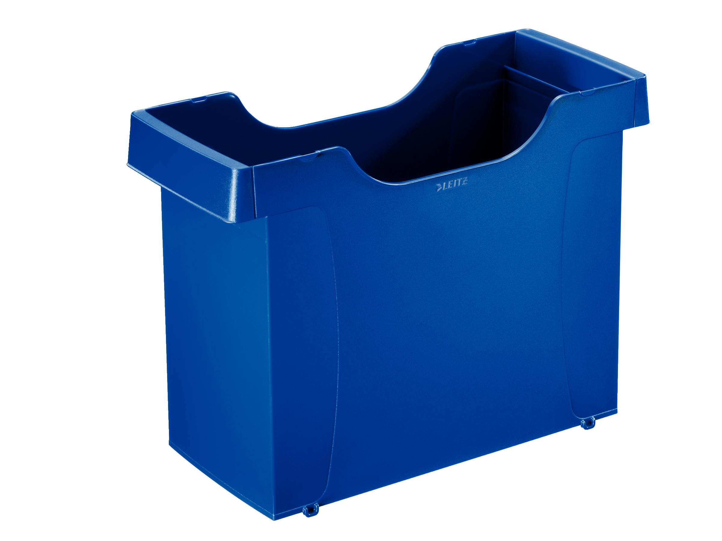 Leitz Plus scatola per la conservazione di documenti Polistirolo Blu