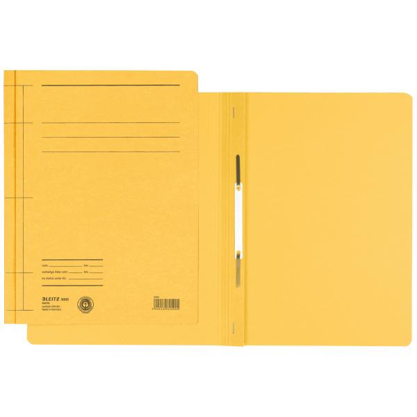 Leitz Cardboard binder A4 yellow raccoglitore ad anelli Giallo