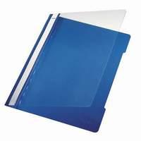 Leitz Standard Plastic File A4 PVC Light-blue cartellina con fermafoglio Blu