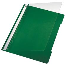 Leitz Standard Plastic File White A4 PVC Light-green cartellina con fermafoglio Verde