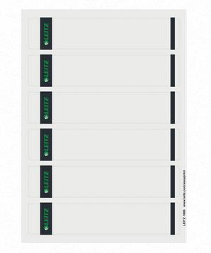 Leitz 16860085 etichetta autoadesiva Rettangolo Grigio 600 pz