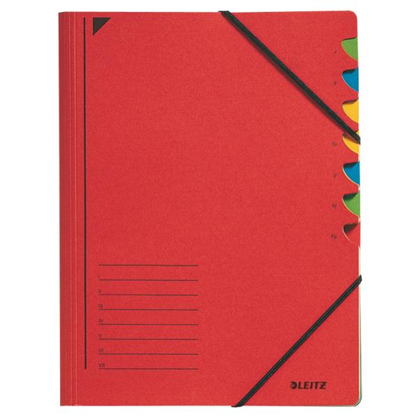Leitz 39070025 intercalare Rosso