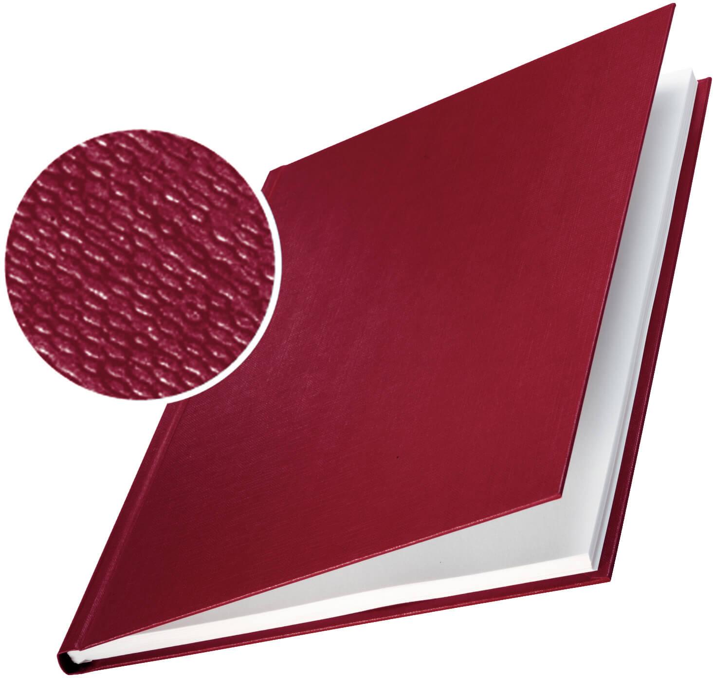 Buchbindemappe Leitz Harcover Classic Bordeaux 141 - 175 foglio (10 pezzi)