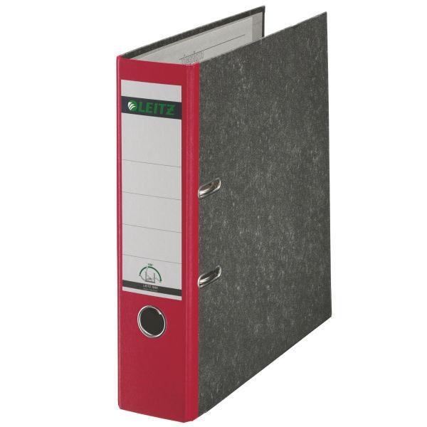 Leitz Plastic Lever Arch File A4 80mm 180 raccoglitore ad anelli Rosso