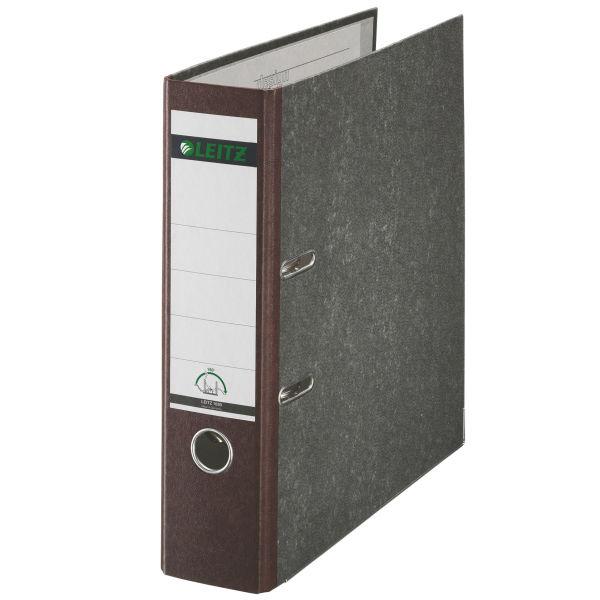 Leitz Plastic Lever Arch File A4 80mm 180 raccoglitore ad anelli Marrone
