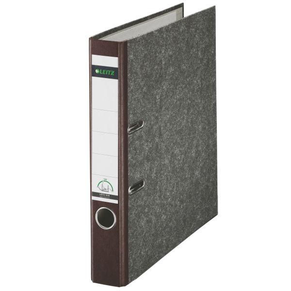 Leitz Cardboard binder 180 raccoglitore ad anelli A4 Marrone