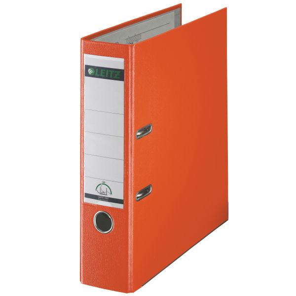 Leitz 180 Lever Arch File Plastic raccoglitore ad anelli A4 Arancione