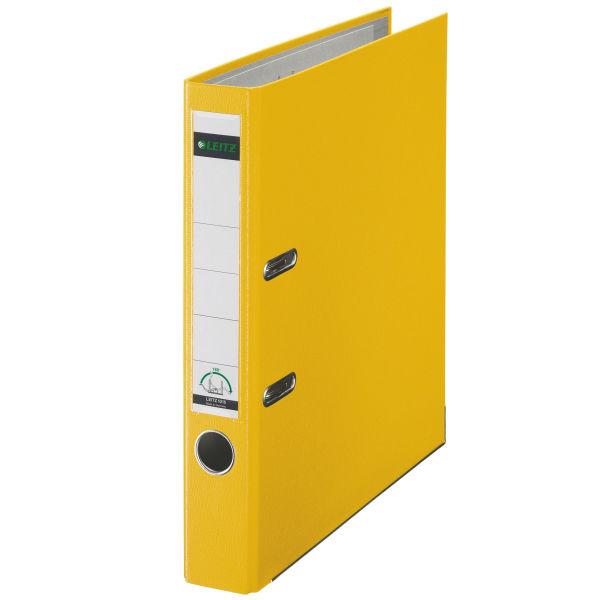 Leitz 180 Plastic Lever Arch File raccoglitore ad anelli A4 Giallo