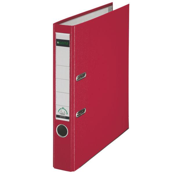 Leitz 180 Plastic Lever Arch File raccoglitore ad anelli A4 Rosso