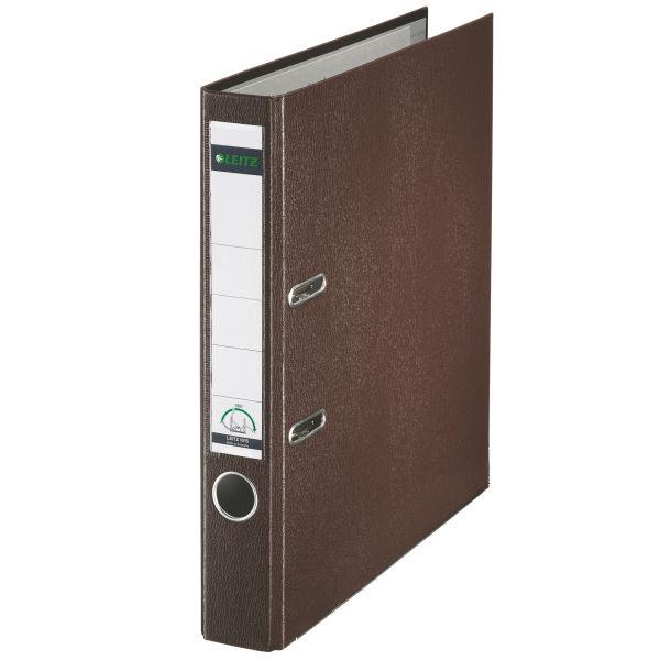 Leitz 180 Plastic Lever Arch File raccoglitore ad anelli A4 Marrone