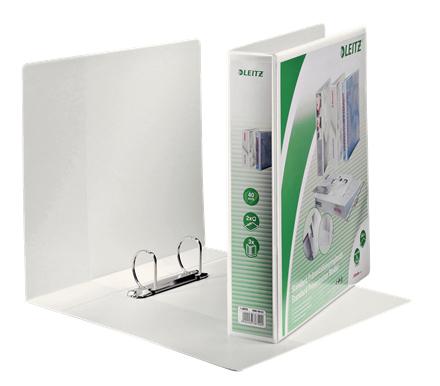 Leitz 42810001 raccoglitore ad anelli A4 Bianco