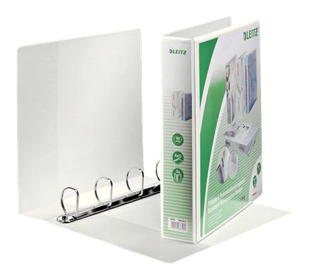 Leitz 42860001 raccoglitore ad anelli A4 Bianco
