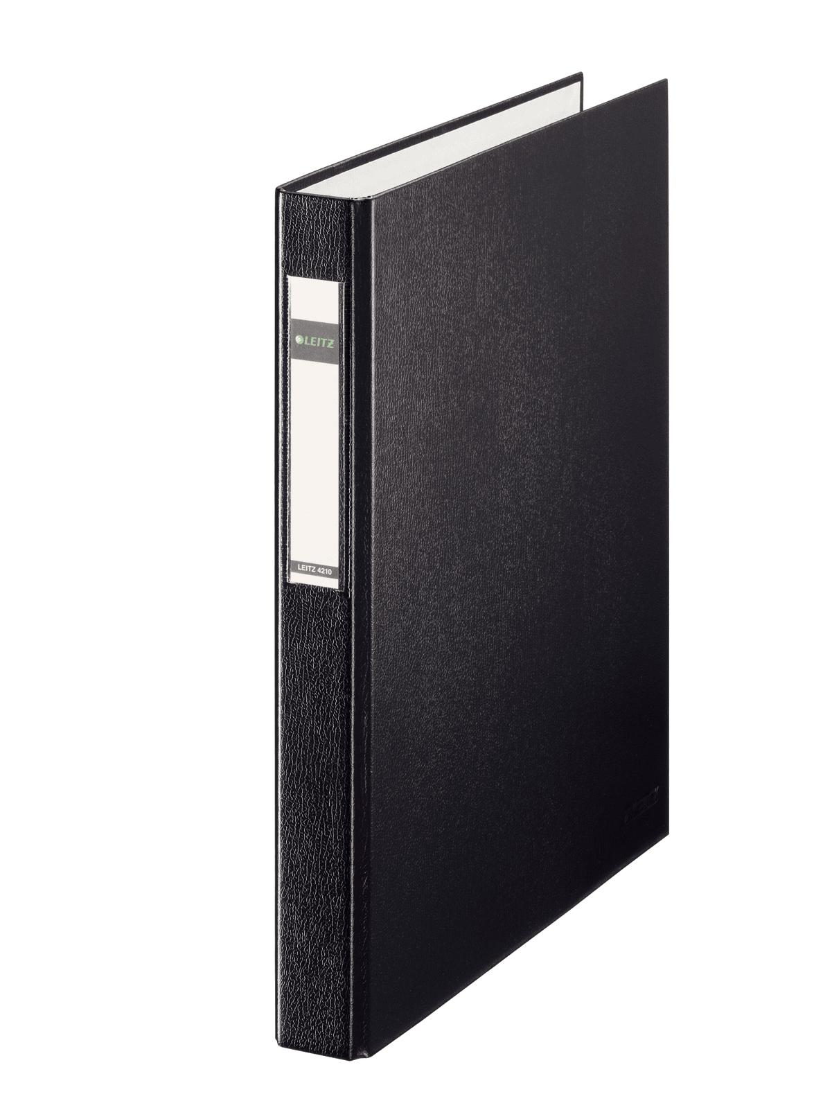Leitz 42100035 raccoglitore ad anelli A4 Nero