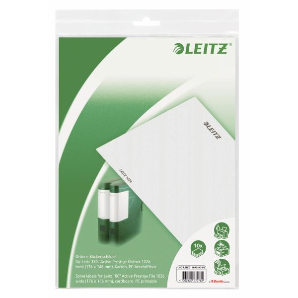 Leitz Folder labels grey etichetta autoadesiva Grigio