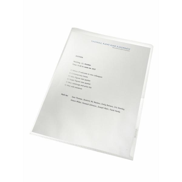 Leitz 40011003 cartella Trasparente A4