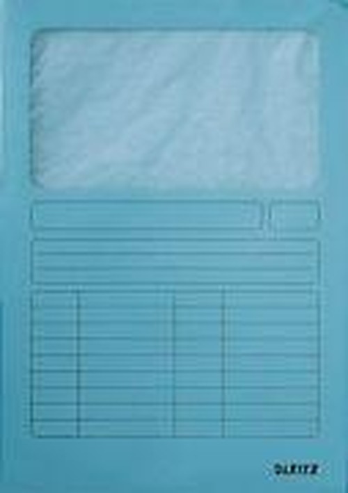 Leitz Window Folders Blu A4