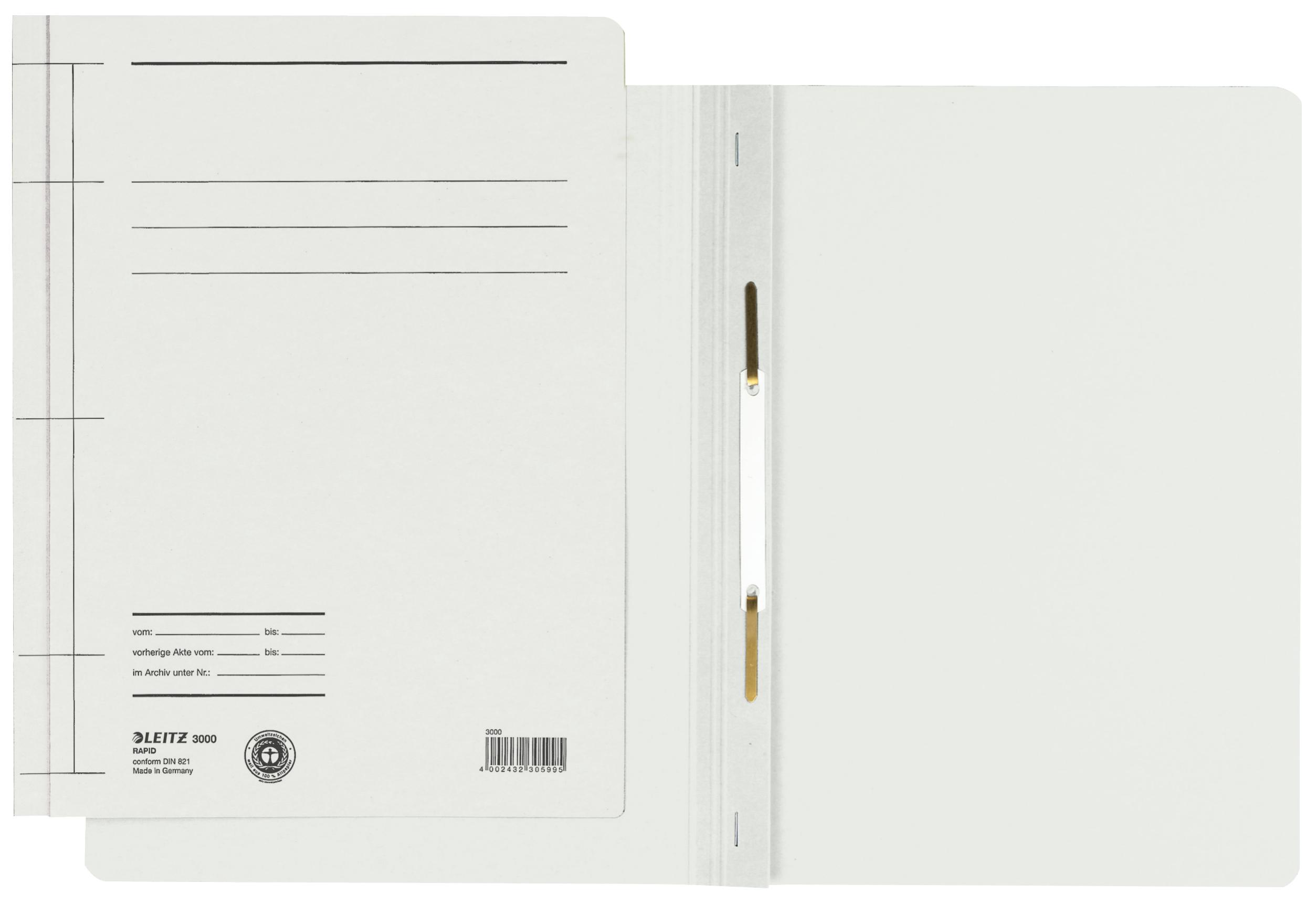 Leitz 30000001 cartella Cartoncino Bianco A4