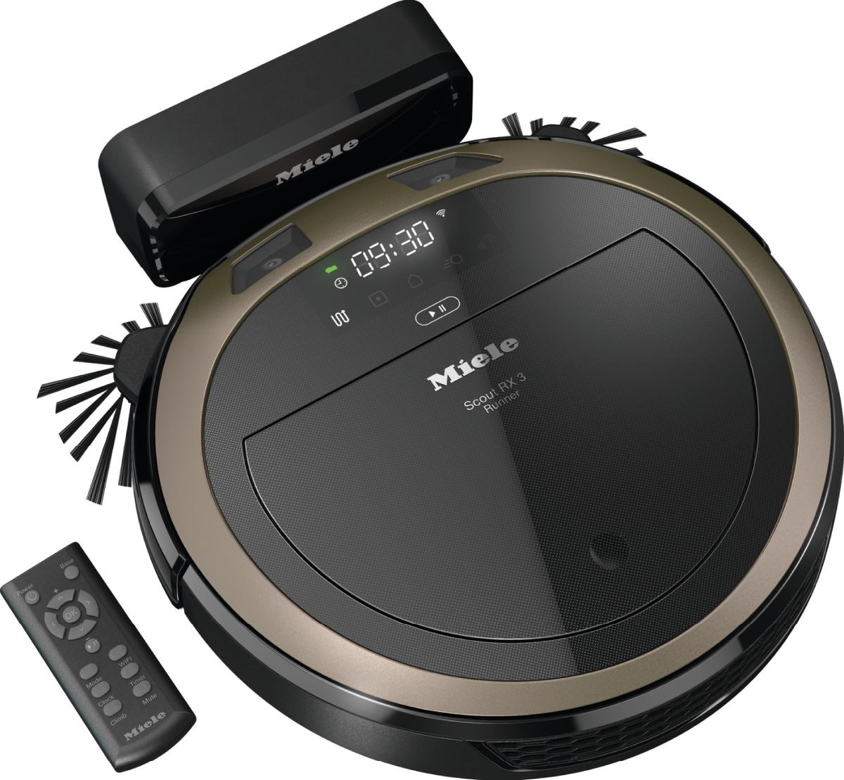 Miele Scout RX3 Runner aspirapolvere robot Nero, Bronzo