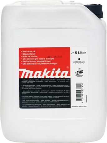 Olio per catene di seghe...