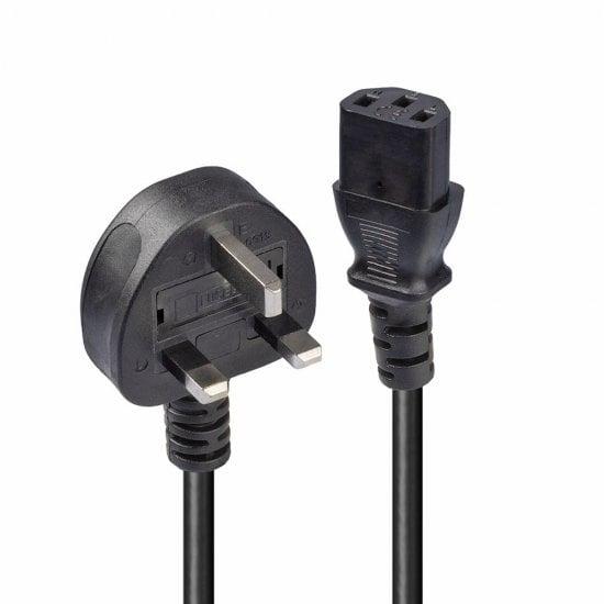 Lindy 30437 cavo di alimentazione Nero 10 m Spina di alimentazione di tipo G IEC C13