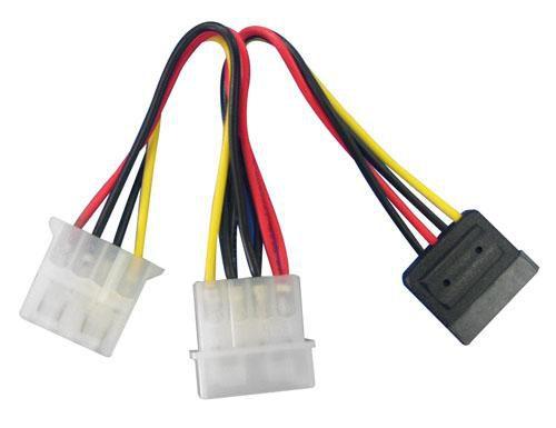 LINDY ADATTATORE ALIMENTAZIONE INTERNO 0.15MT 525"F A1 X SATA