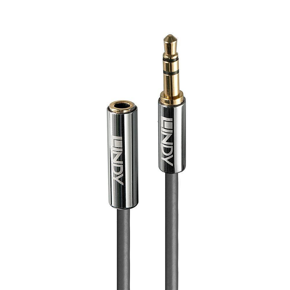 Lindy 35330 cavo audio 5 m 3.5mm Antracite (5M 3.5Mm Audio Cable Cromo - Line - Warranty 120M)