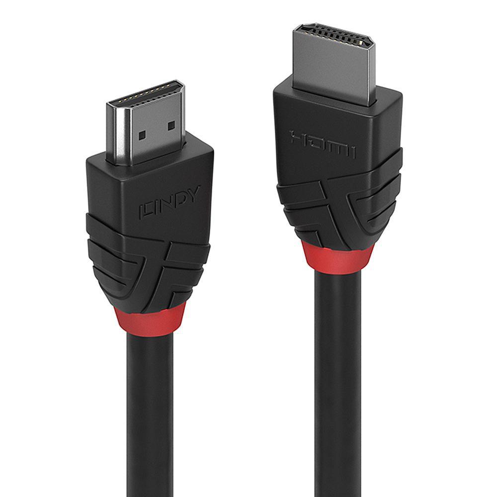 CAVO LINDY HDMI 2.0 TO HDMI M/M High Speed "Black Line" 4K 05MT NERO 36470