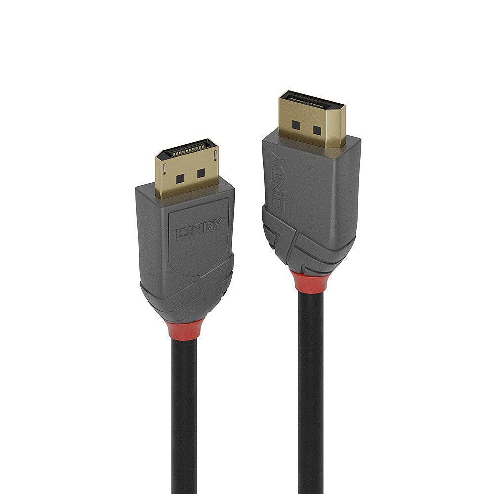 Lindy 36486 cavo DisplayPort 10 m Nero (10M Displayport 1.2 Cable - Anthra Line - Warranty 120M)