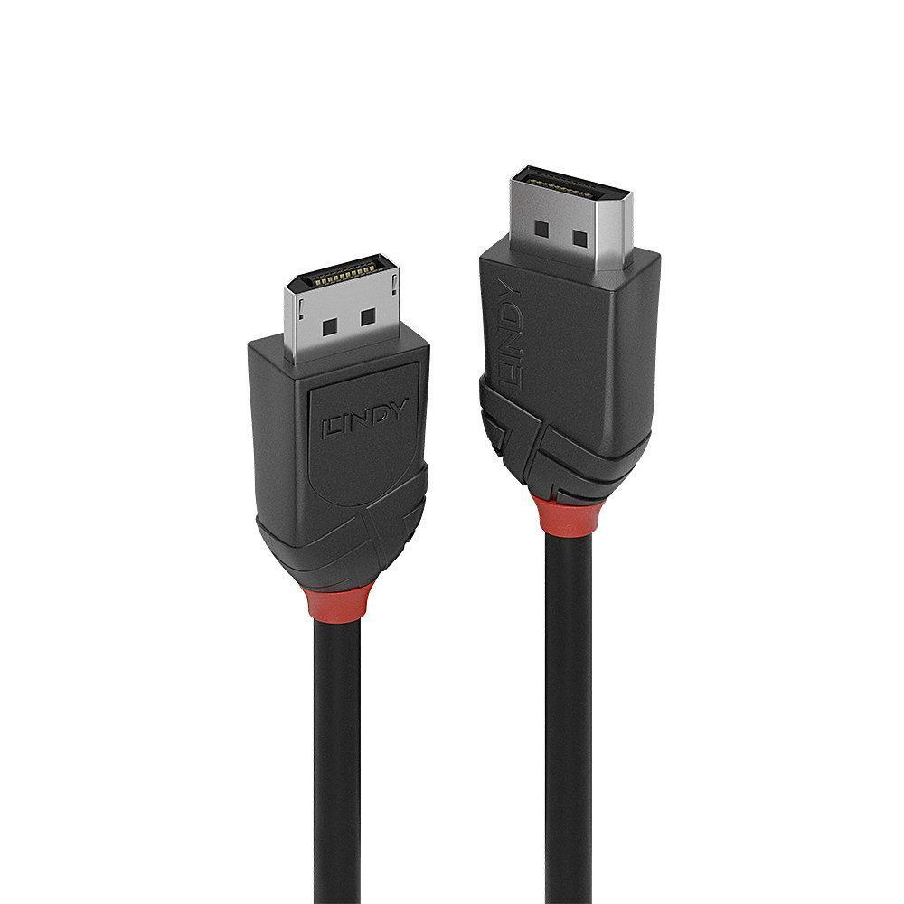 CAVO LINDY DISPLAYPORT 12 TO DP M/M 3MT "Black Line" NERO 36493