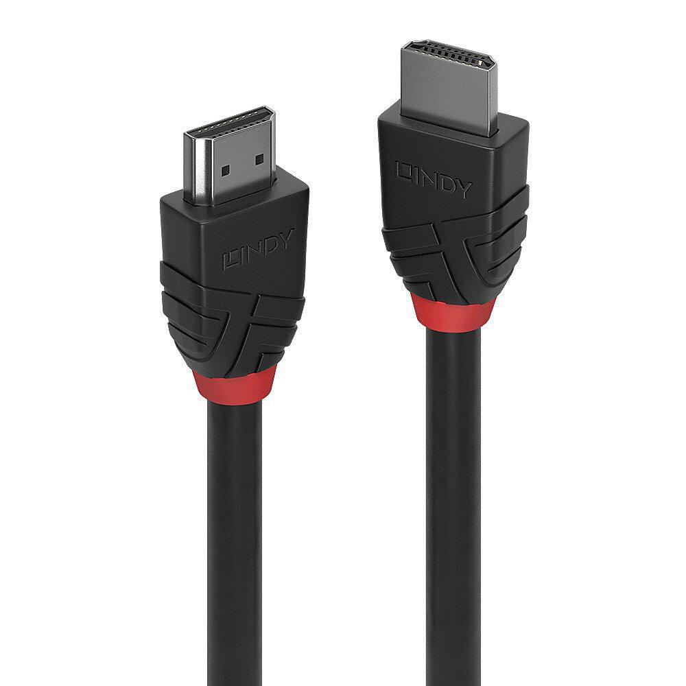 Lindy 36774 cavo HDMI 5 m HDMI tipo A Standard 3 x HDMI Type A Standard Nero (5m 8K60Hz HDMI Cable Black - Line - Warranty 120M)