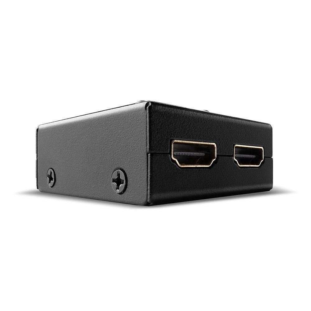 Lindy 38336 conmutador de vdeo HDMI (38336 video switch HDMI - 38336 HDMI Black Metal 60 - 38336 HDMI Black Metal 60 Hz 18 Gbit