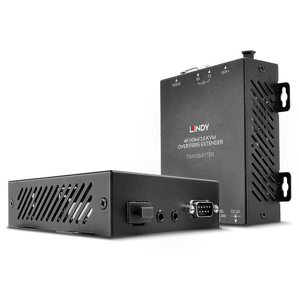Lindy 39392 estensore KVM Trasmettitore e ricevitore (300M Fibre Optic Hdmi 18G & - Usb Kvm Extender - Warranty 24M)