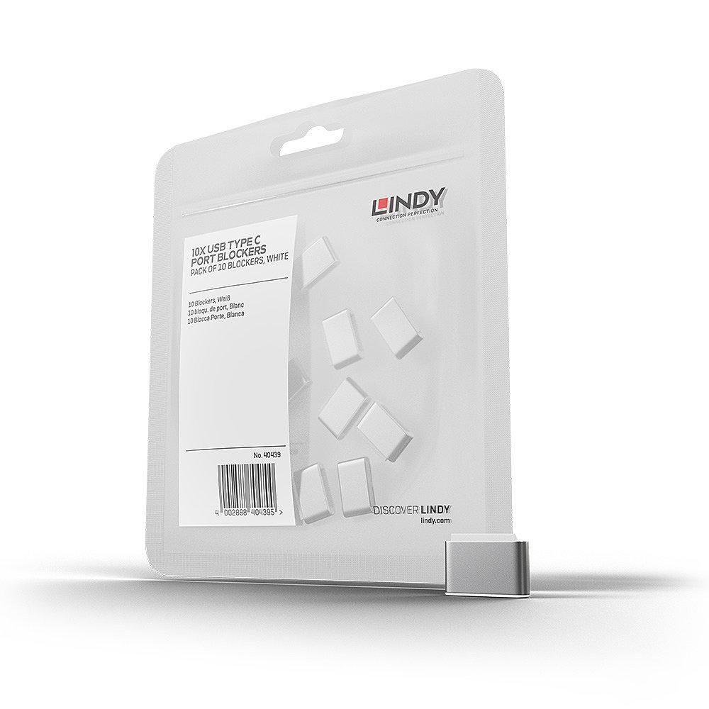 Lindy 40439 clip sicura USB...
