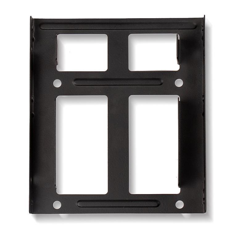 Frame per installare 2 HDD/SSD da 25" in uno slot da 35" (alt.max 9.5mm)