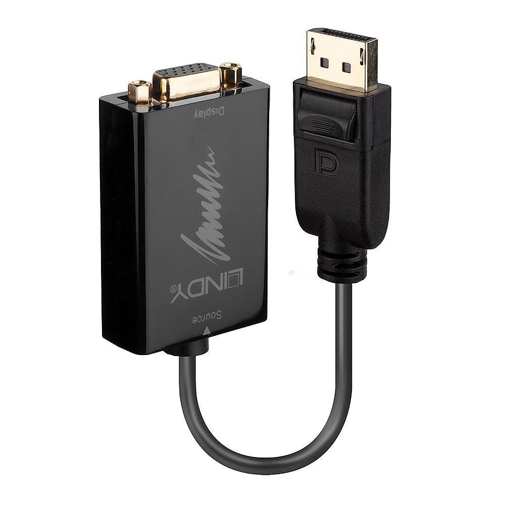 ADATTATORE LINDY DISPLAPORT TO VGA M/F 015MT 41006