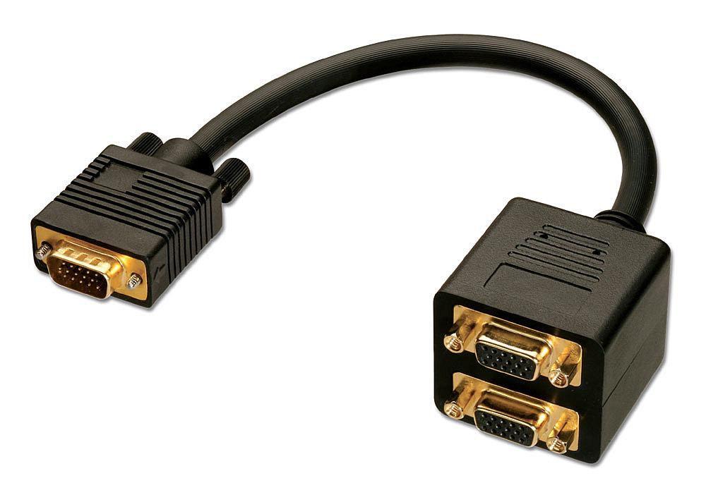 Lindy 41214 cavo VGA 018 m VGA (D-Sub) Nero