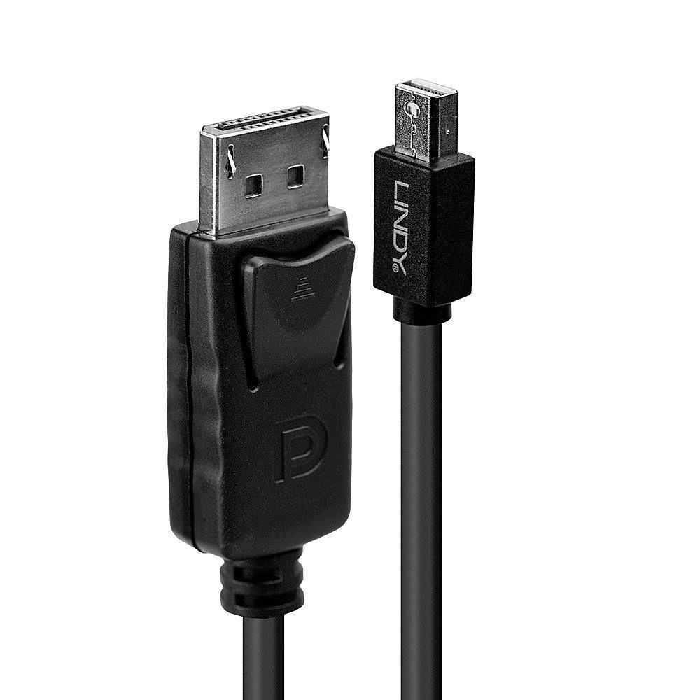CAVO LINDY DISPLAYPORT TO MINI DP M/M 2MT 4K NERO 41646