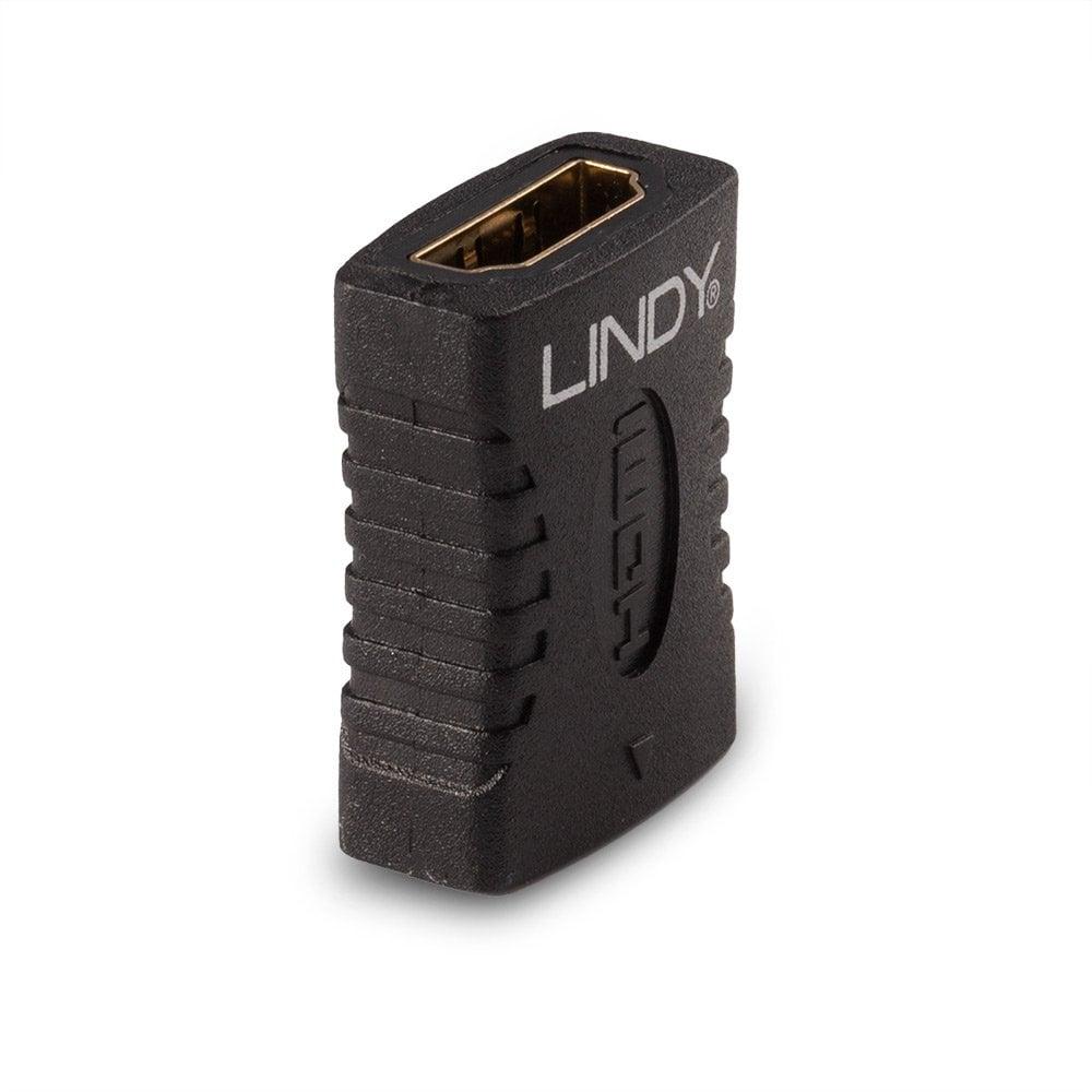 Lindy 41656 adattatore per inversione del genere dei cavi HDMI Nero (HDMI FEMALE TO FEMALE - COUPLER BLACK)