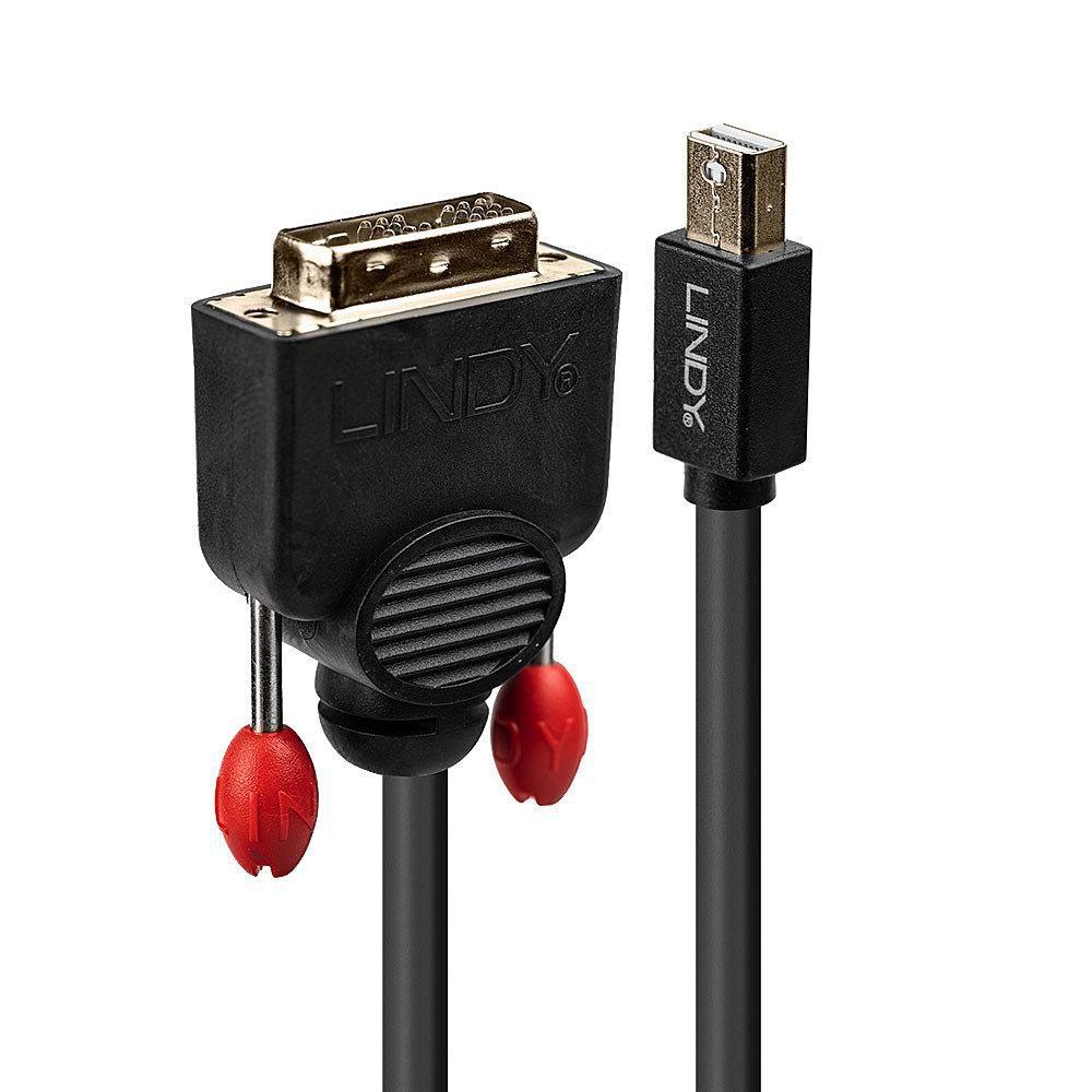LINDY CAVO MINI DISPLAYPORT A DVI-D 2M NERO