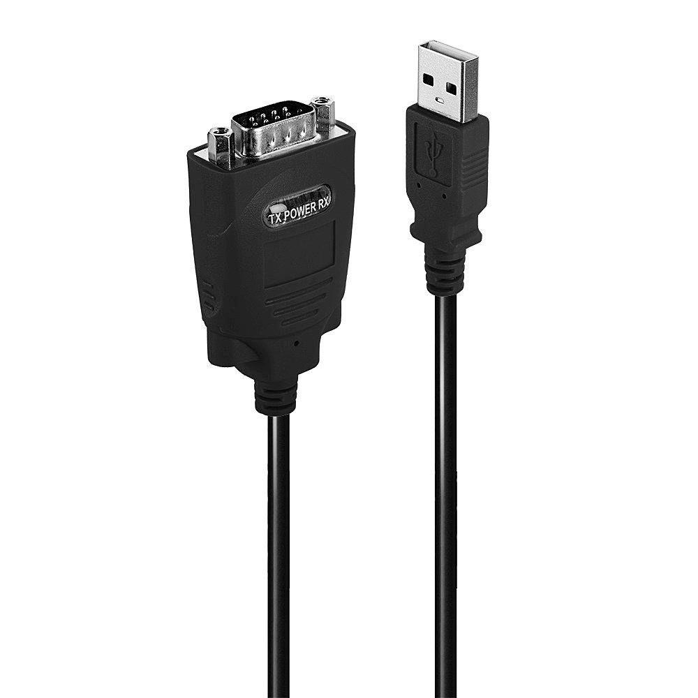 Lindy 42845 cavo USB 1 m Nero