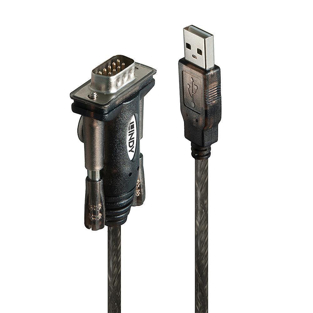 ADATTATORE LINDY USB "A" MASCHIO a RS232 Seriale 9pin MASCHIO compatibile con Windows e Mac
