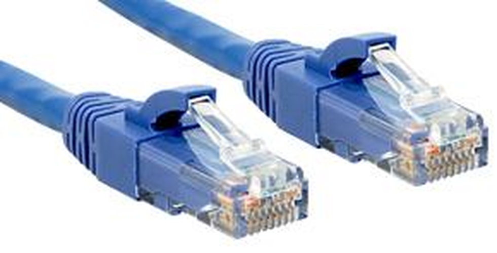 Lindy Cat.6 UTP Premium 7.5m cavo di rete Blu 7,5 m