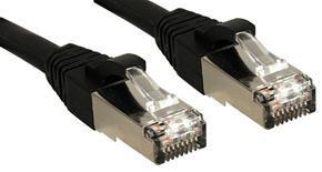 Lindy Cat.6 SSTP / S/FTP PIMF Premium 3.0m cavo di rete Nero 3 m (3m Cat.6 S/FTP LSZH Network - Cable Black - Warranty 120M)
