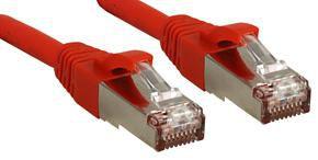 Cavo di Rete Rigido UTP Categoria 6 LINDY 45625 Rosso 5 m