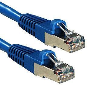 Lindy 47145 cavo di rete Blu 03 m Cat6a S/FTP S-STP (Networking Cable Blue 0.3 M - Cat6A S/Ftp S-Stp - Warranty 120M)