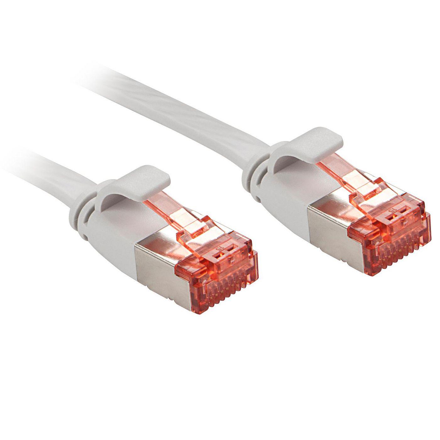 Lindy RJ45 Cat.6 U/FTP 2m cavo di rete Grigio Cat6 U/FTP (STP)